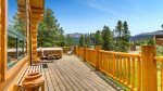 Enjoy the sweeping mountain views